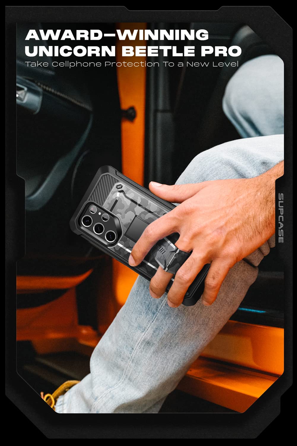 Foto 8 pulgar | Funda Supcase Unicorn Beetle Pro Para Samsung Galaxy S22 Ultra 5g - Venta Internacional.