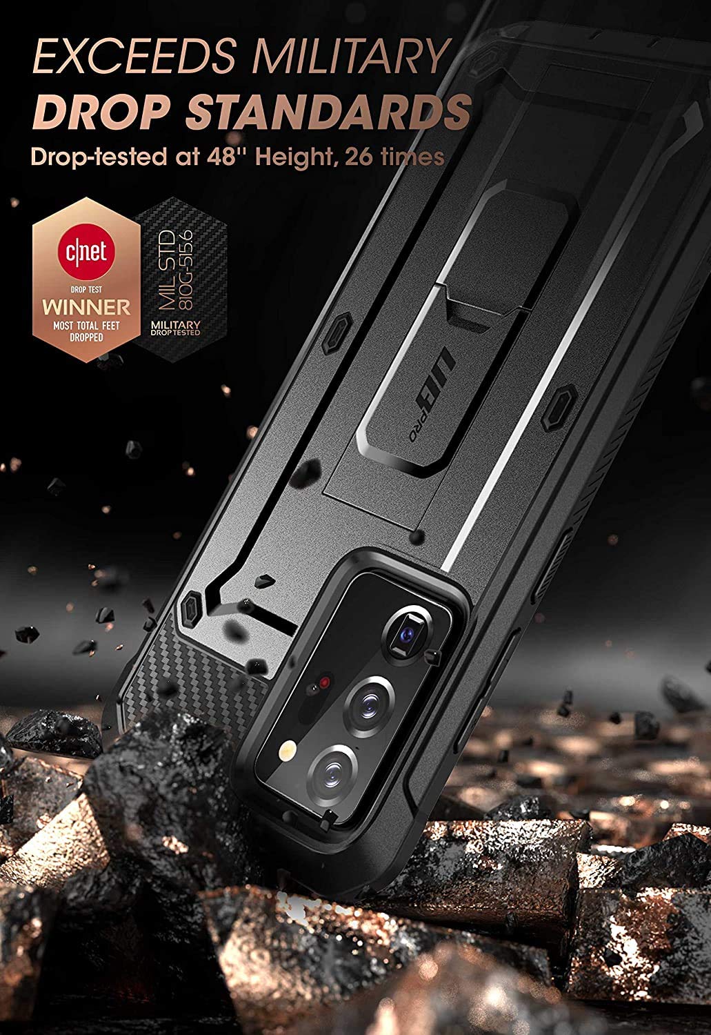 Foto 3 pulgar | Funda Supcase Unicorn Beetle Pro Para Samsung Galaxy Note 20 Ultra - Venta Internacional.