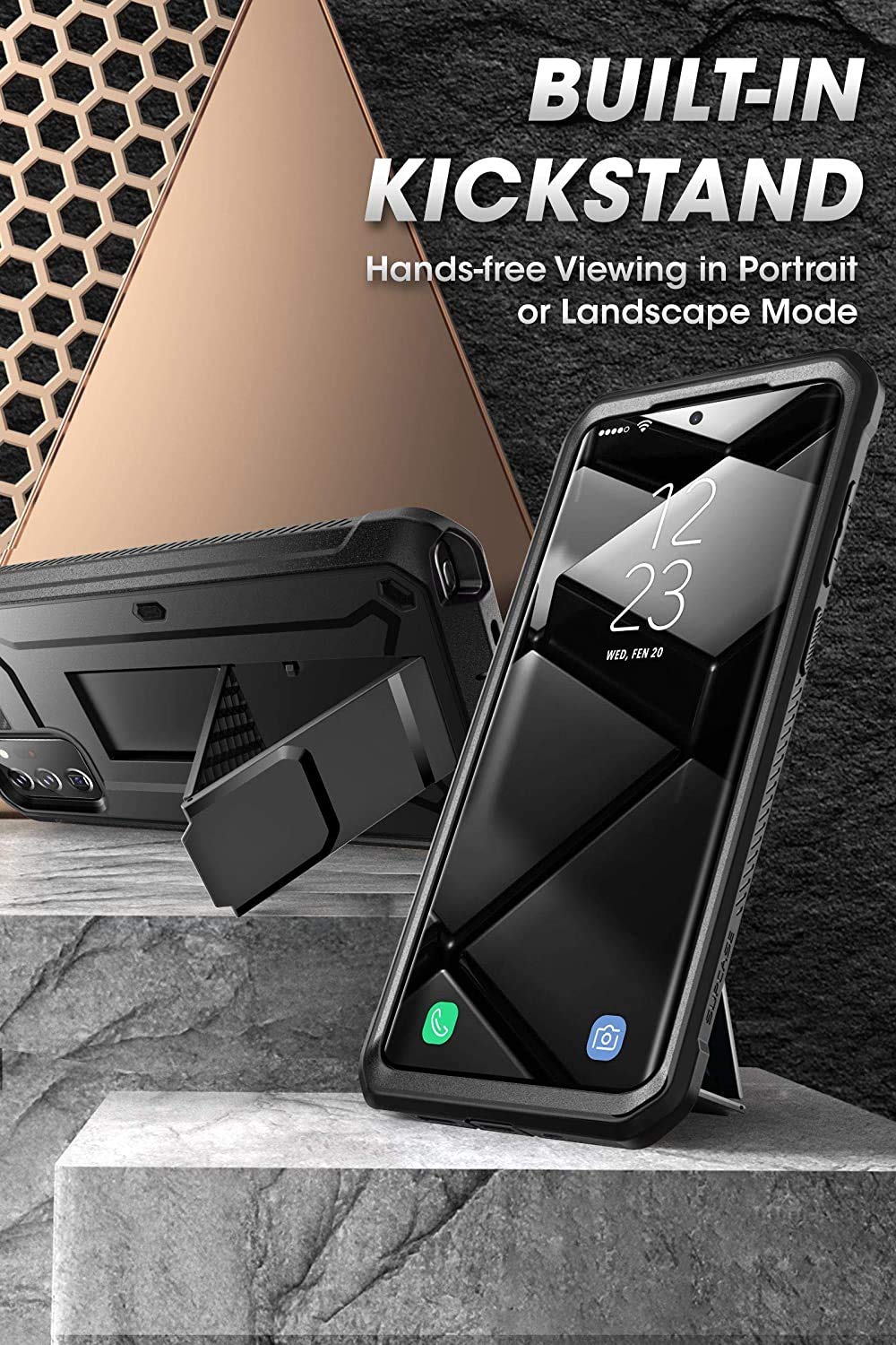Foto 4 pulgar | Funda Supcase Unicorn Beetle Pro Para Samsung Galaxy Note 20 Ultra - Venta Internacional.