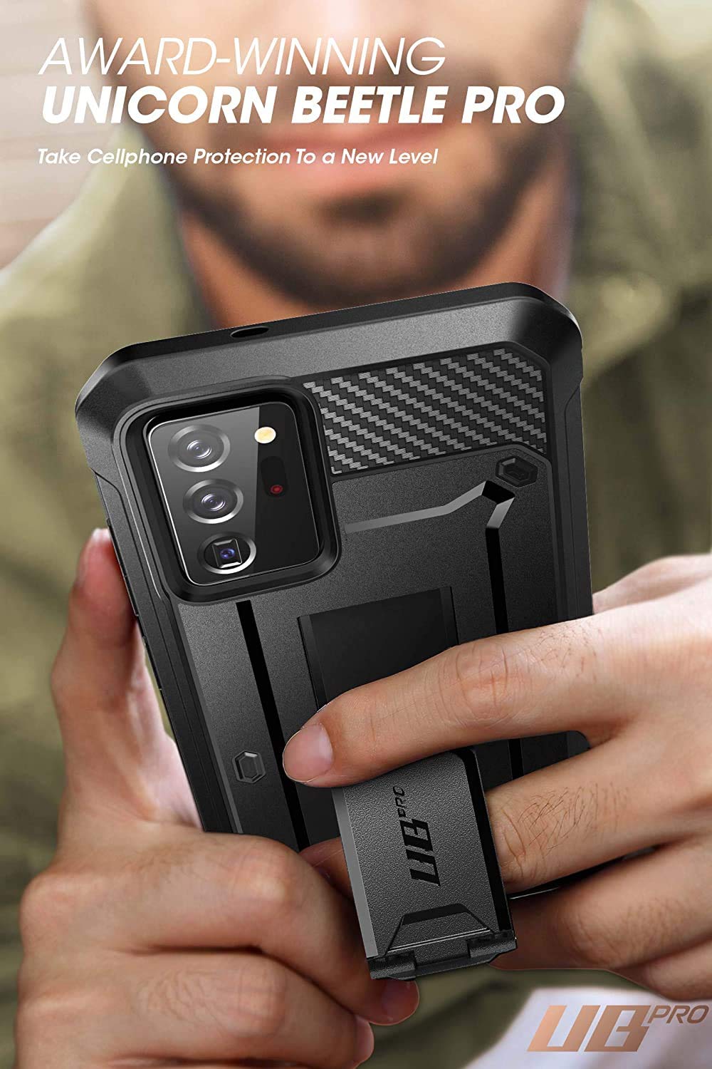 Foto 8 pulgar | Funda Supcase Unicorn Beetle Pro Para Samsung Galaxy Note 20 Ultra - Venta Internacional.