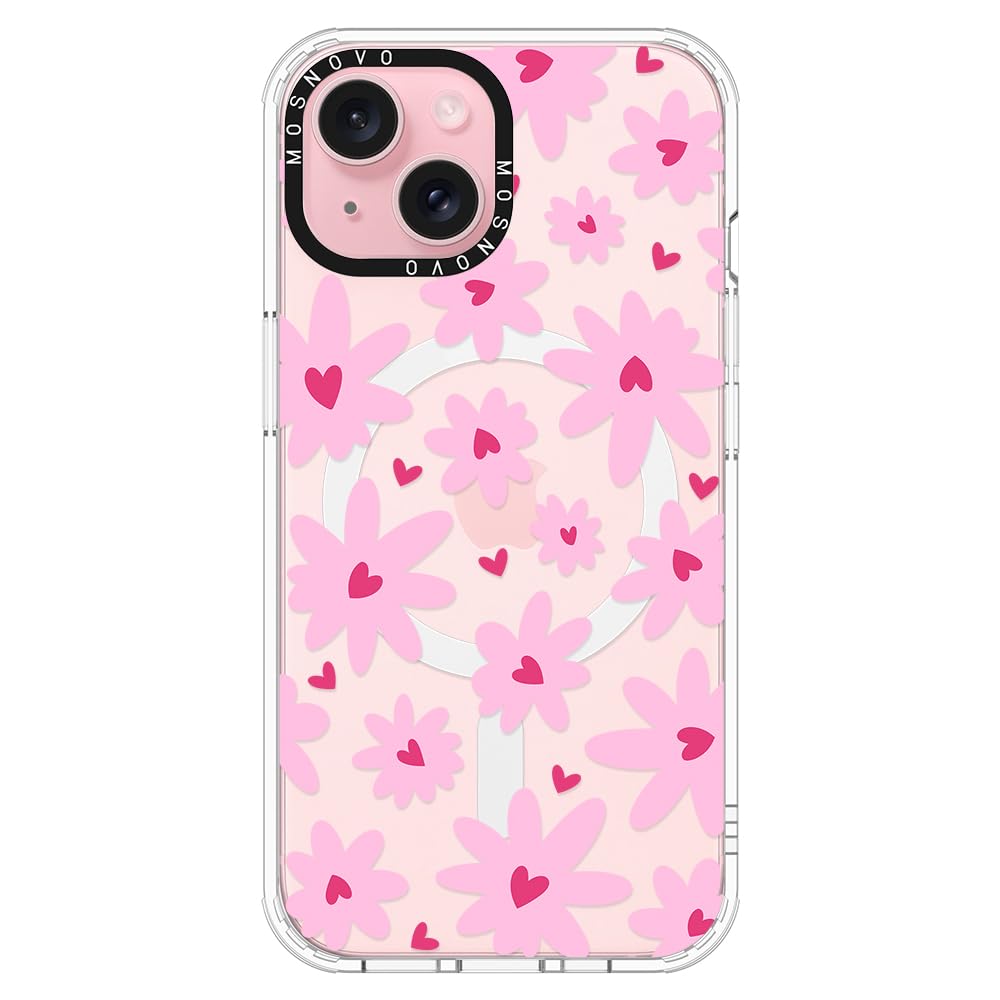 Foto 2 pulgar | Funda Para Teléfono Mosnovo Compatible Con Iphone 15 Love In Bloom - Venta Internacional.