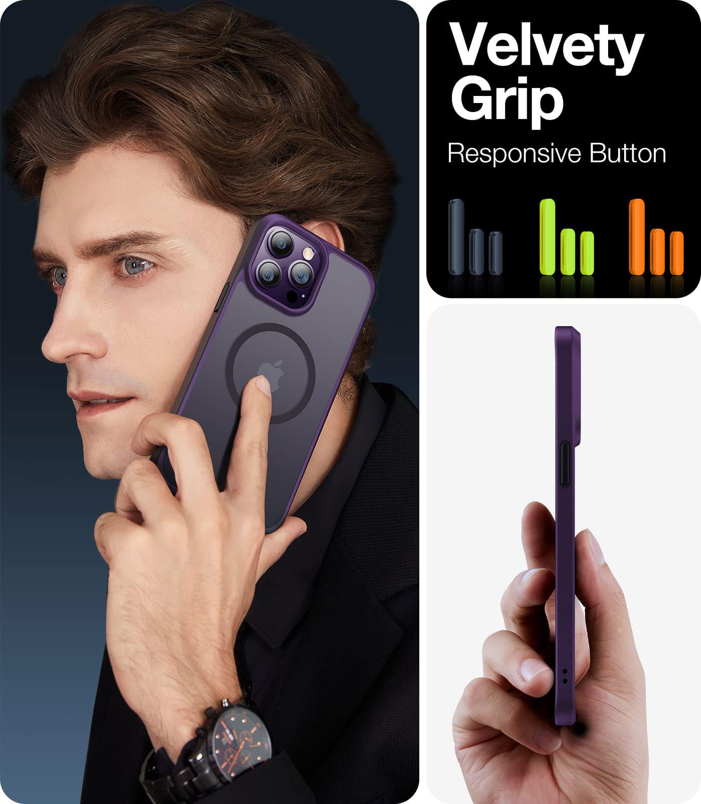Foto 7 pulgar | Funda Para Teléfono Torras Magnetic Guardian Para Iphone 14 Pro Max De 6.7 Pulgadas - Venta Internacional.