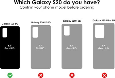 Foto 2 | Funda Otterbox Commuter Series Para Galaxy S20/s20 5g, Color Negro - Venta Internacional.
