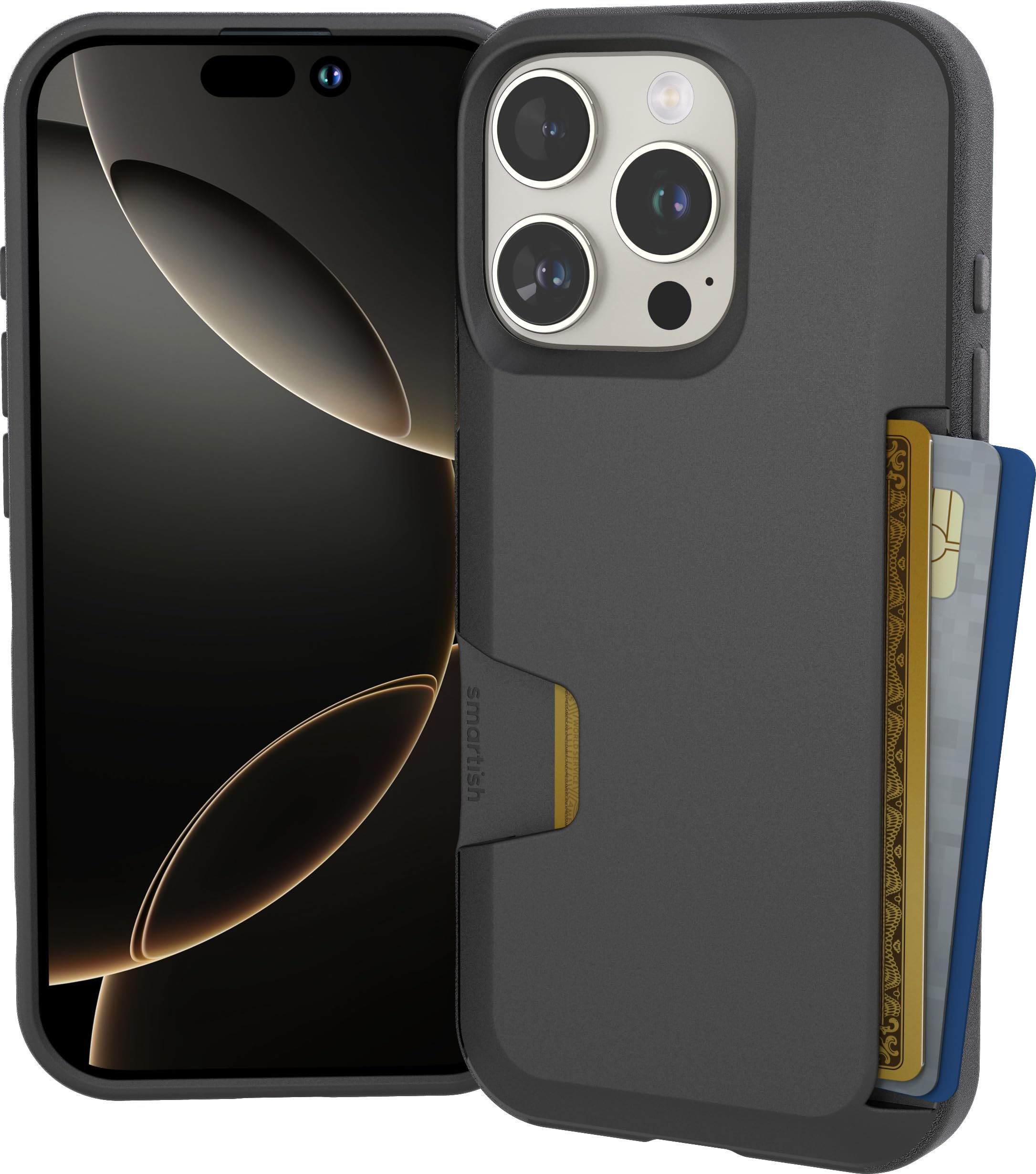 Foto 2 pulgar | Funda Tipo Cartera Smartish Para Iphone 16 Pro Wallet Slayer Vol. 1 - Venta Internacional.