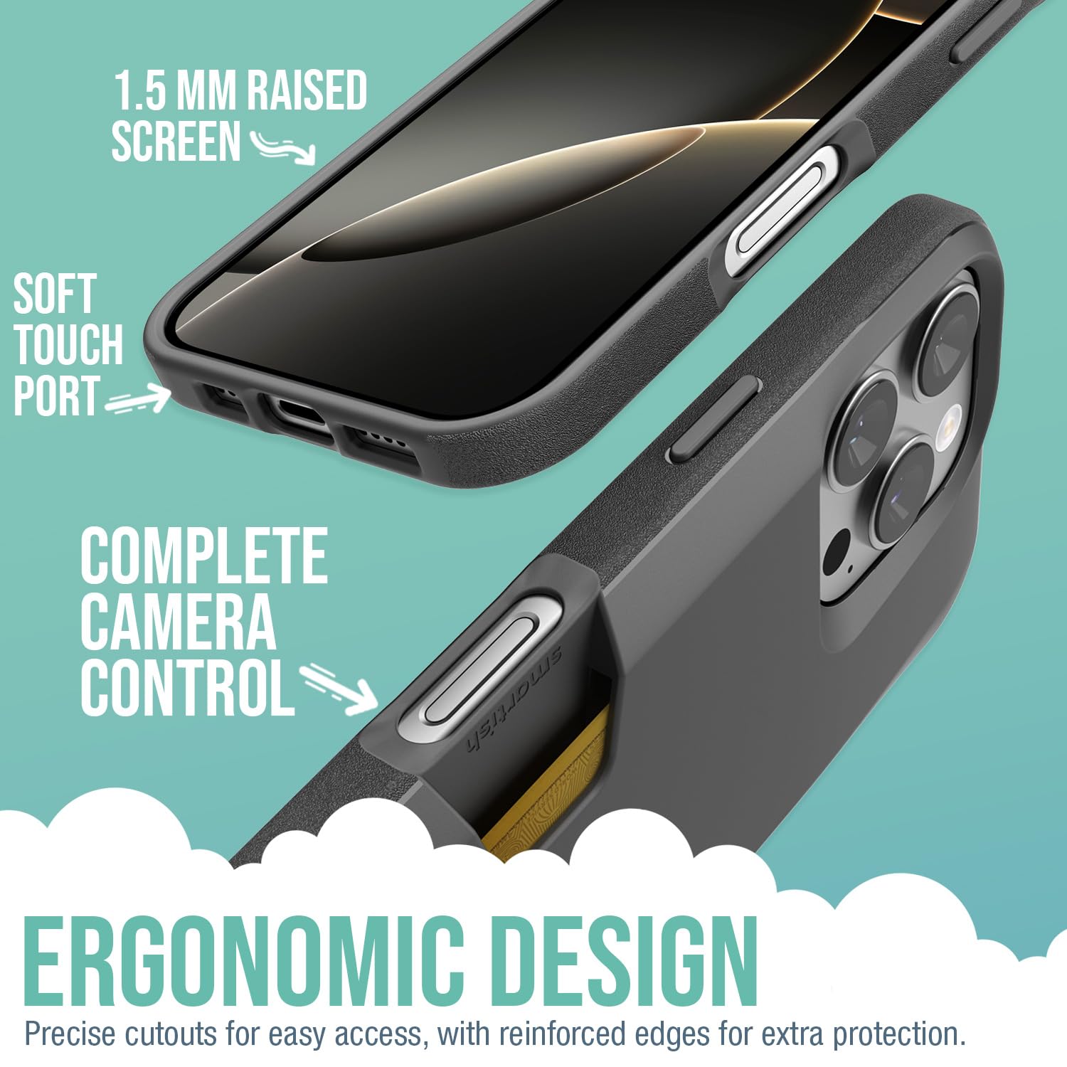Foto 4 pulgar | Funda Tipo Cartera Smartish Para Iphone 16 Pro Wallet Slayer Vol. 1 - Venta Internacional.
