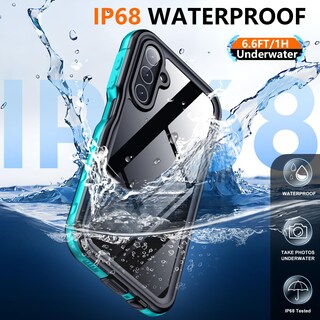 Foto 3 | Funda Spidercase Impermeable Y Totalmente Resistente Para Samsung A15 5g, Color Verde Azulado - Venta Internacional.