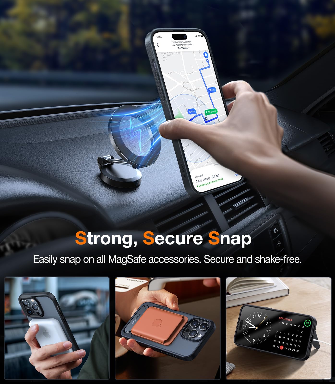 Foto 5 pulgar | Funda Para Teléfono Torras Strong Magnetic Stand Iphone 14 Pro Max - Venta Internacional.