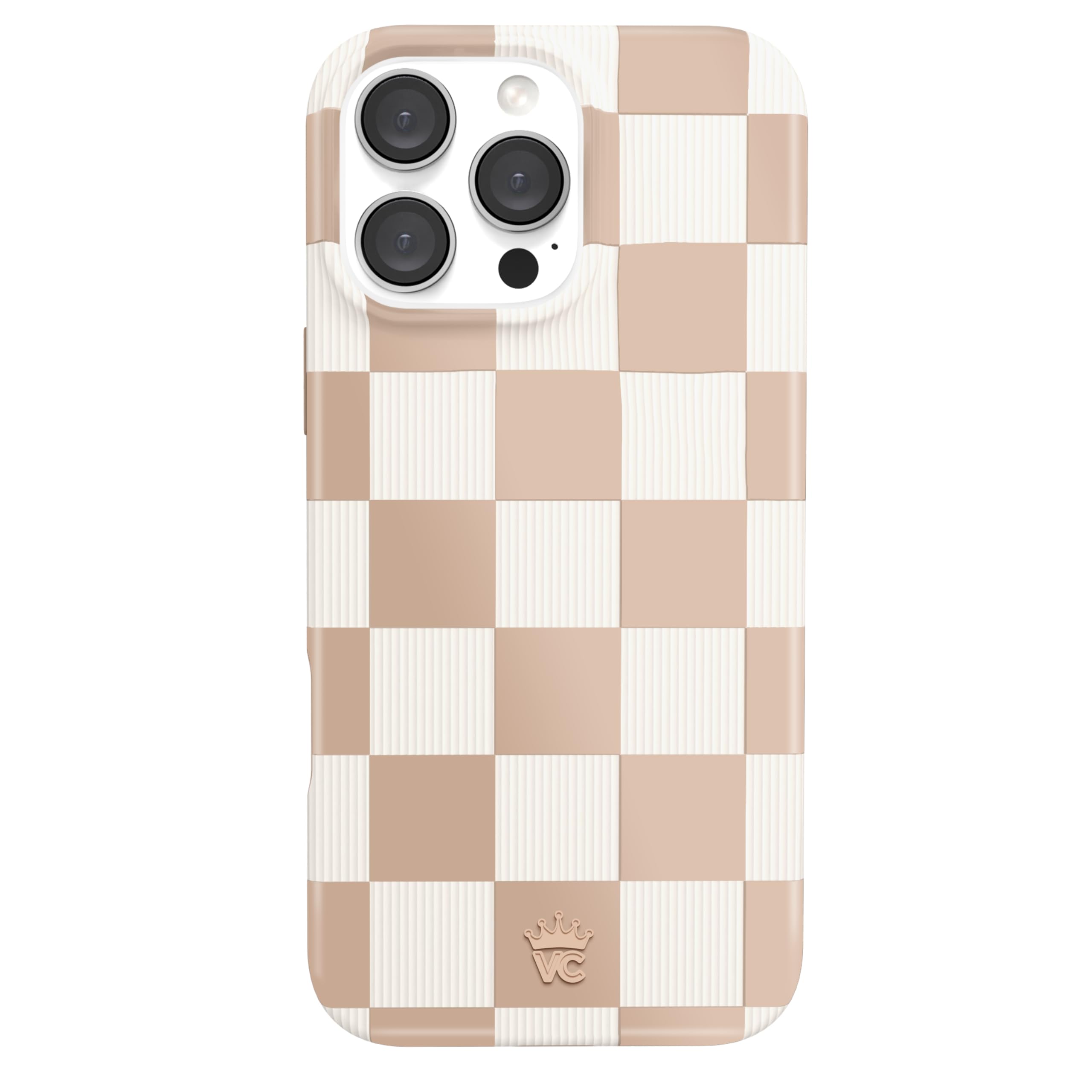 Funda De Teléfono Velvet Caviar A Cuadros Para Iphone 16 Pro Max - Venta Internacional.