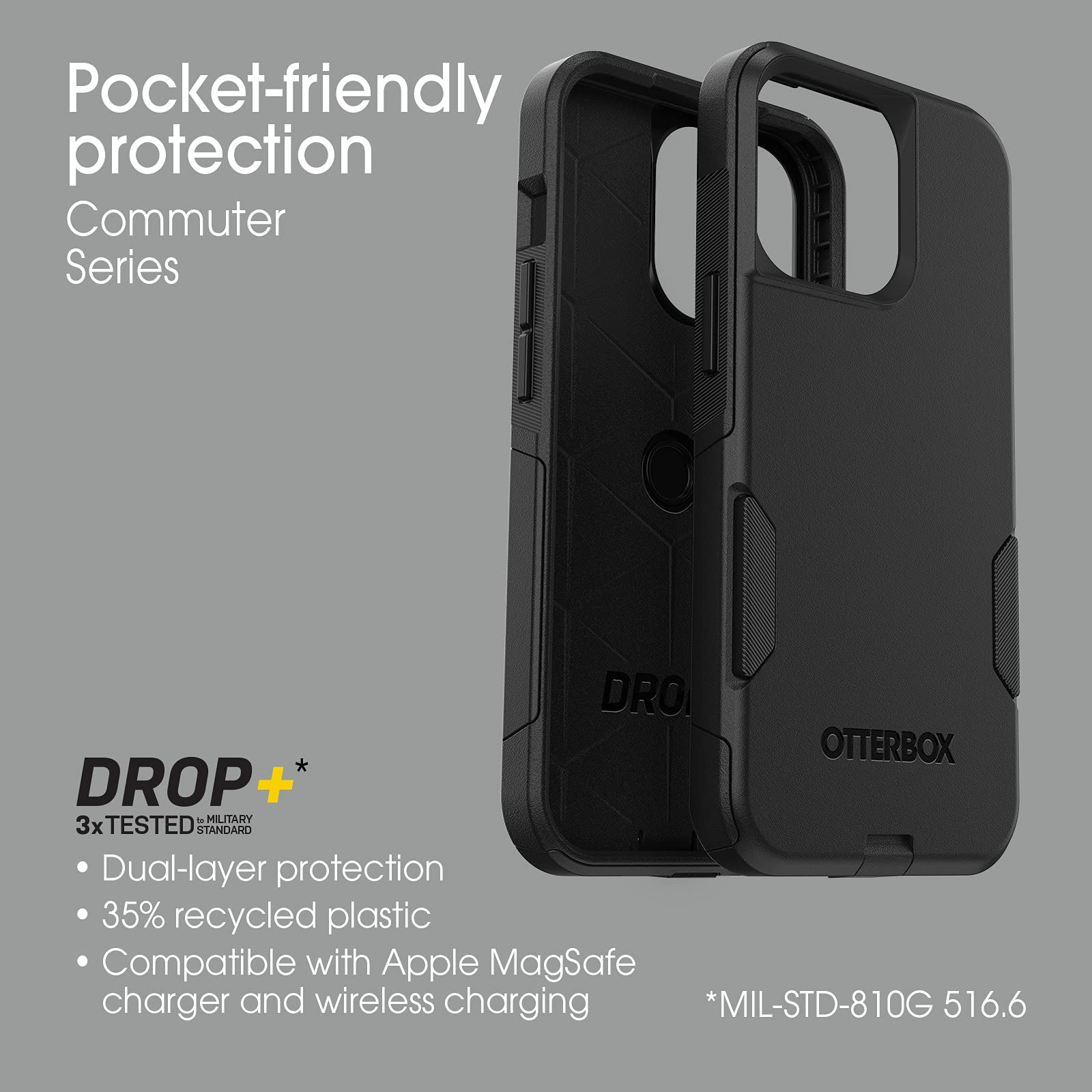 Foto 6 pulgar | Funda De Teléfono Otterbox Commuter Series Para Iphone 13 Pro - Venta Internacional.