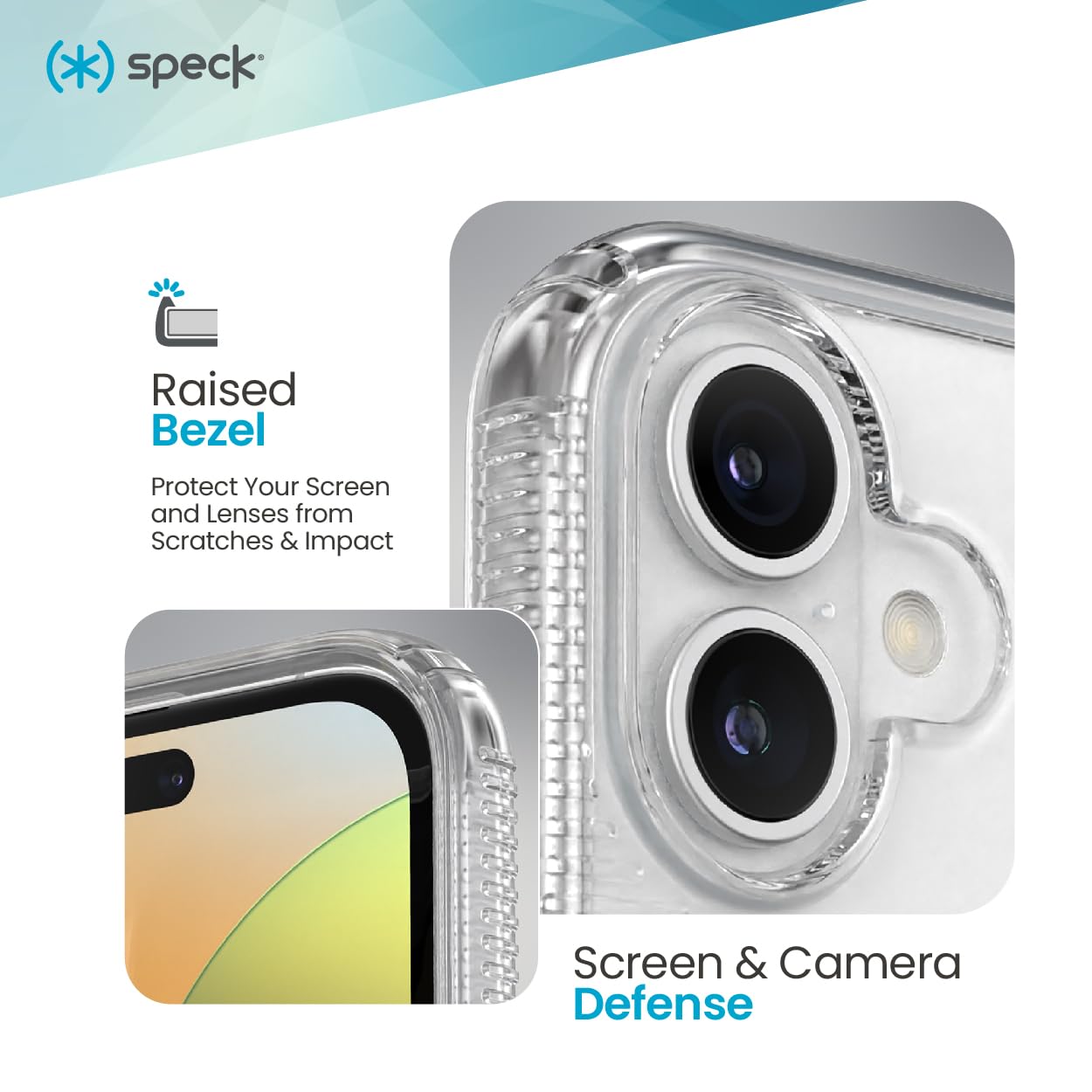 Foto 5 pulgar | Funda Para Teléfono Speck Clear Gemshell Magsafe Para Iphone 16 Plus - Venta Internacional.