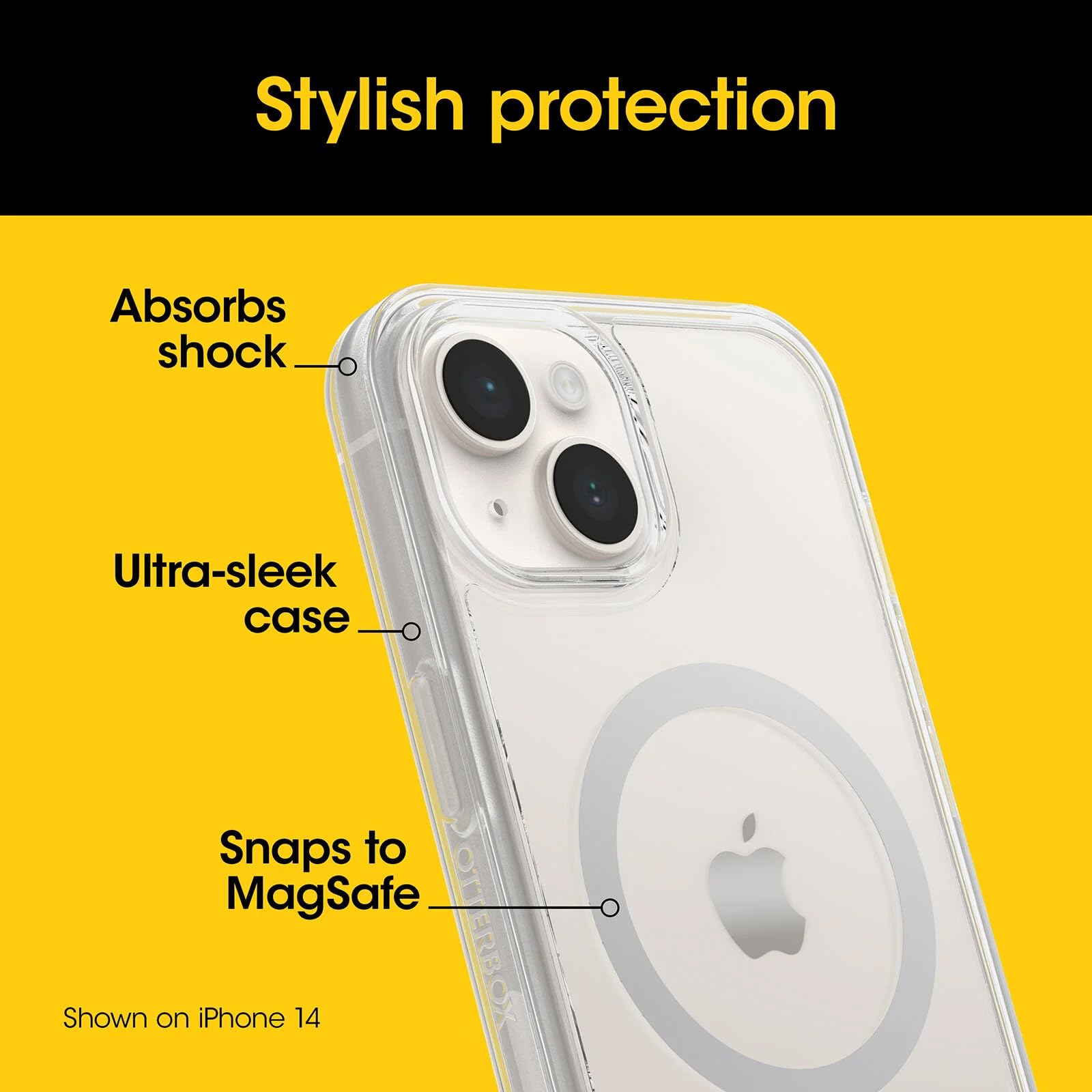 Foto 4 pulgar | Funda De Teléfono Otterbox Symmetry Series+ Clear Para Iphone 15 Pro Max - Venta Internacional.