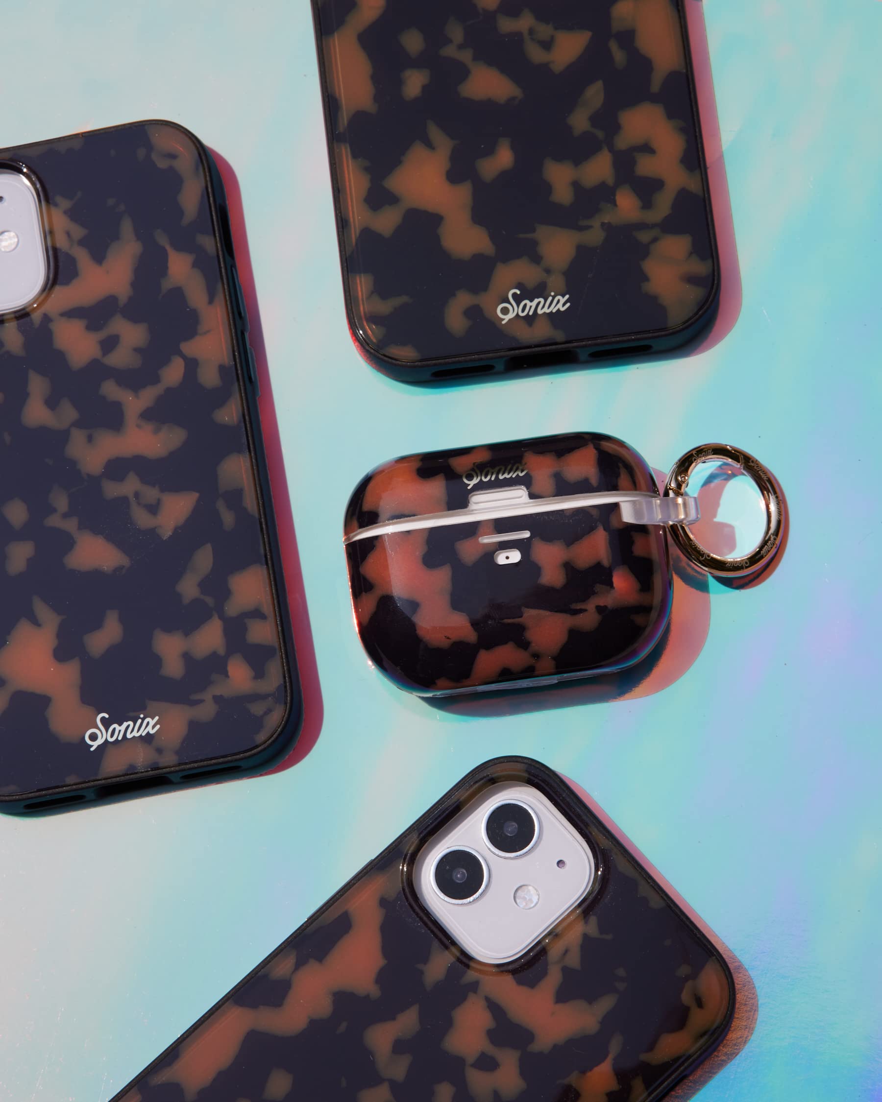 Foto 2 | Funda Para Teléfono Sonix Brown Tortoiseshell Leopard Iphone 12/12 Pro - Venta Internacional.