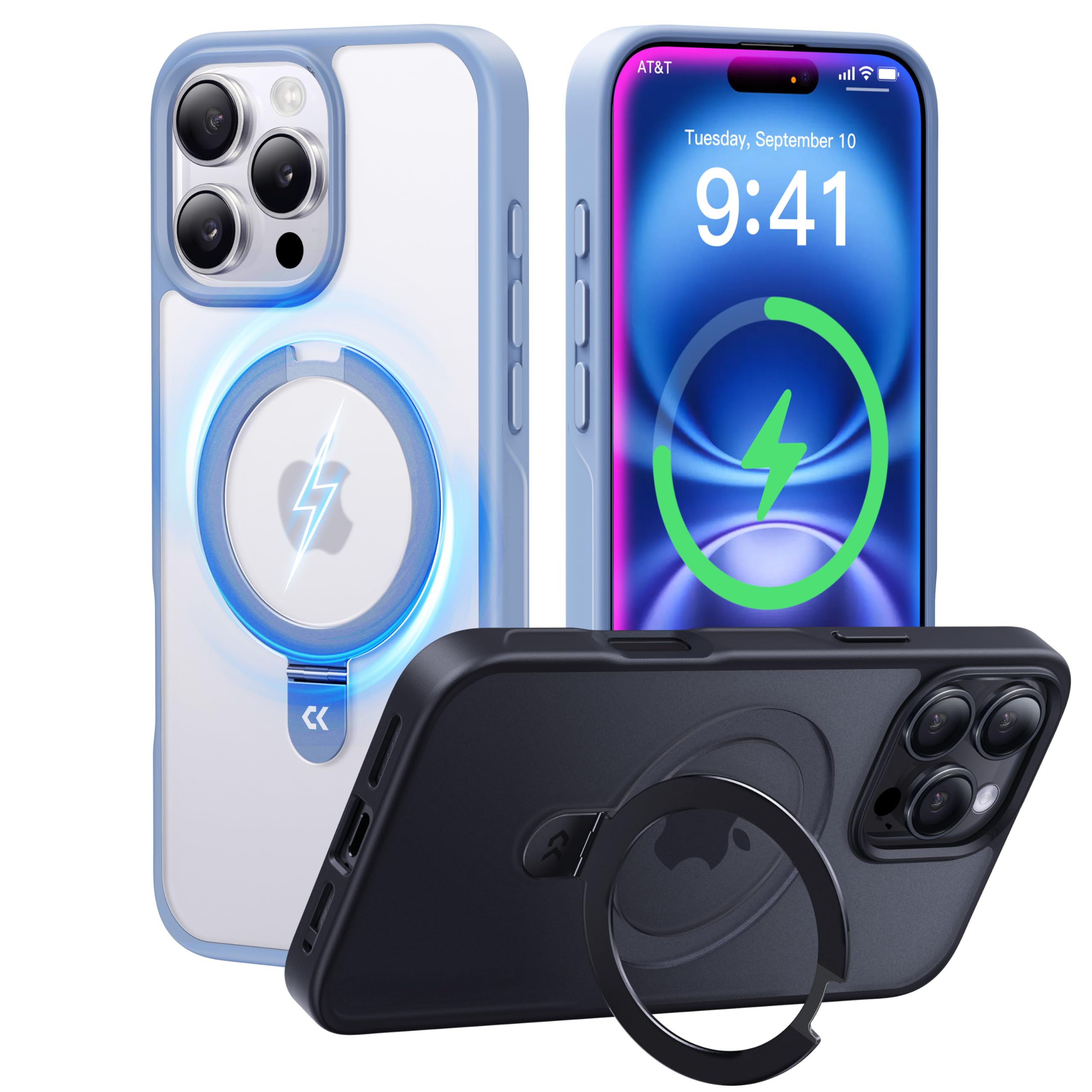 Funda De Teléfono Casekoo Diseñada Para Iphone 16 Pro Con Soporte - Venta Internacional.