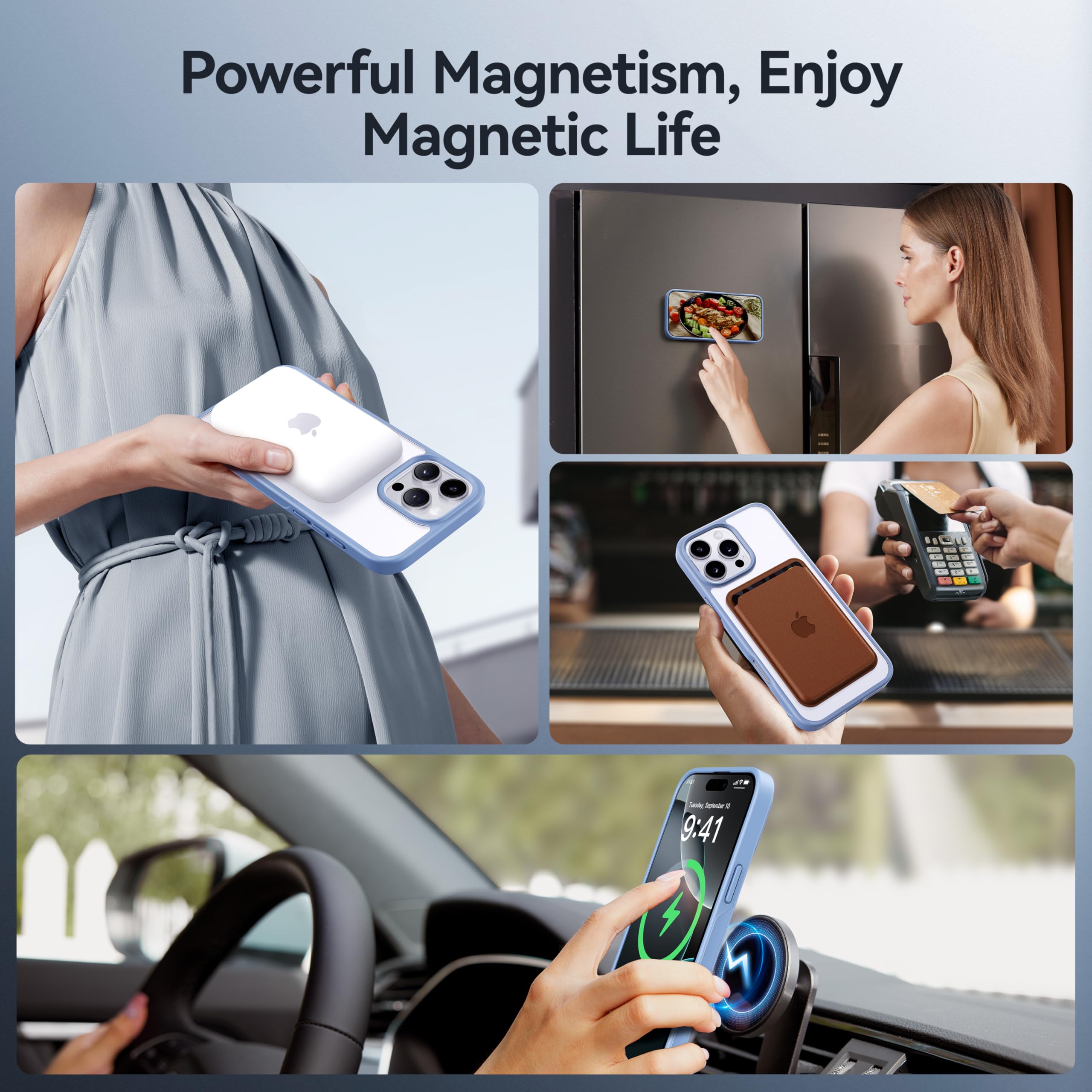 Foto 4 | Funda De Teléfono Casekoo Diseñada Para Iphone 16 Pro Con Soporte - Venta Internacional.