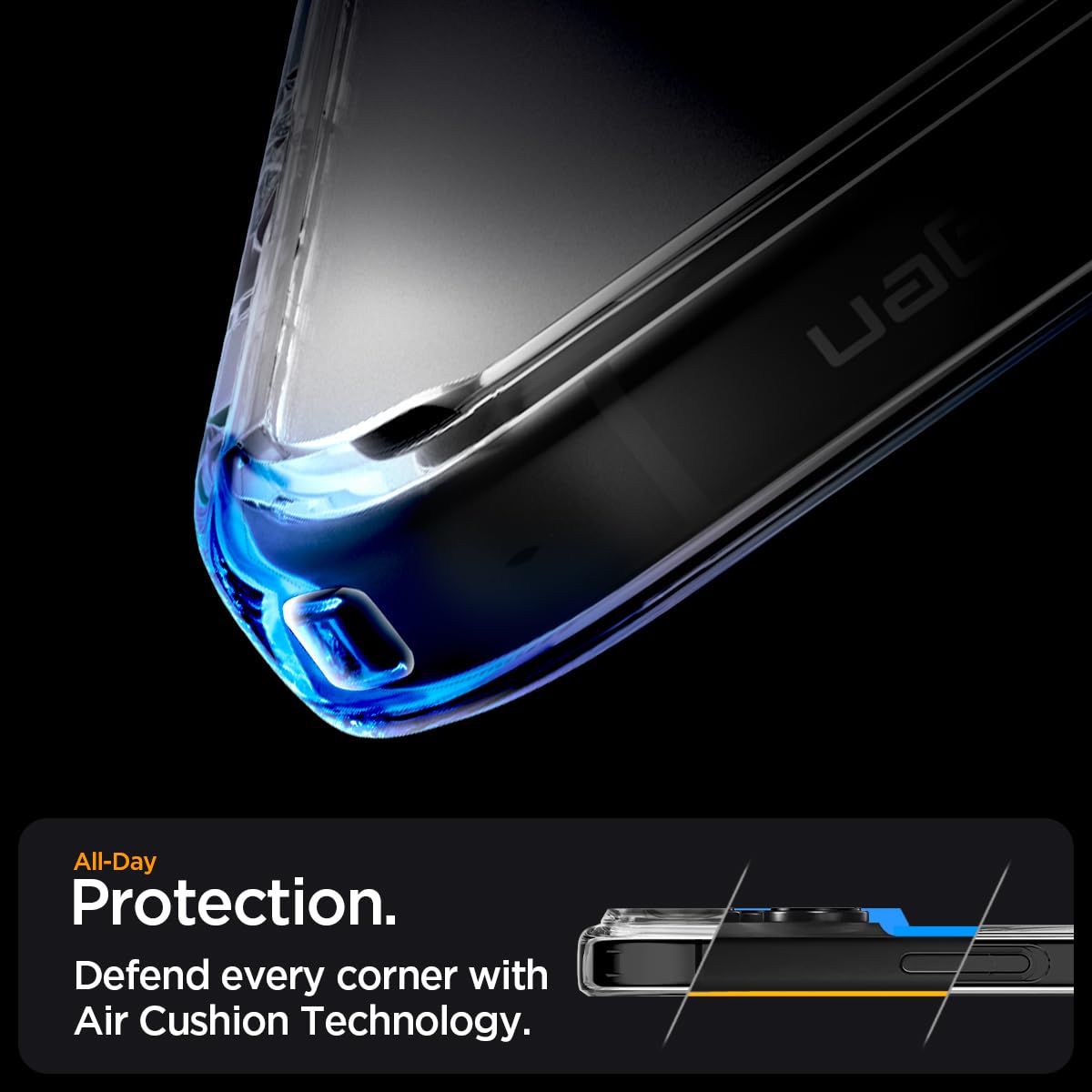 Foto 8 pulgar | Funda Spigen Ultra Hybrid Magfit Para Iphone 16 Pro Max Carbon - Venta Internacional.