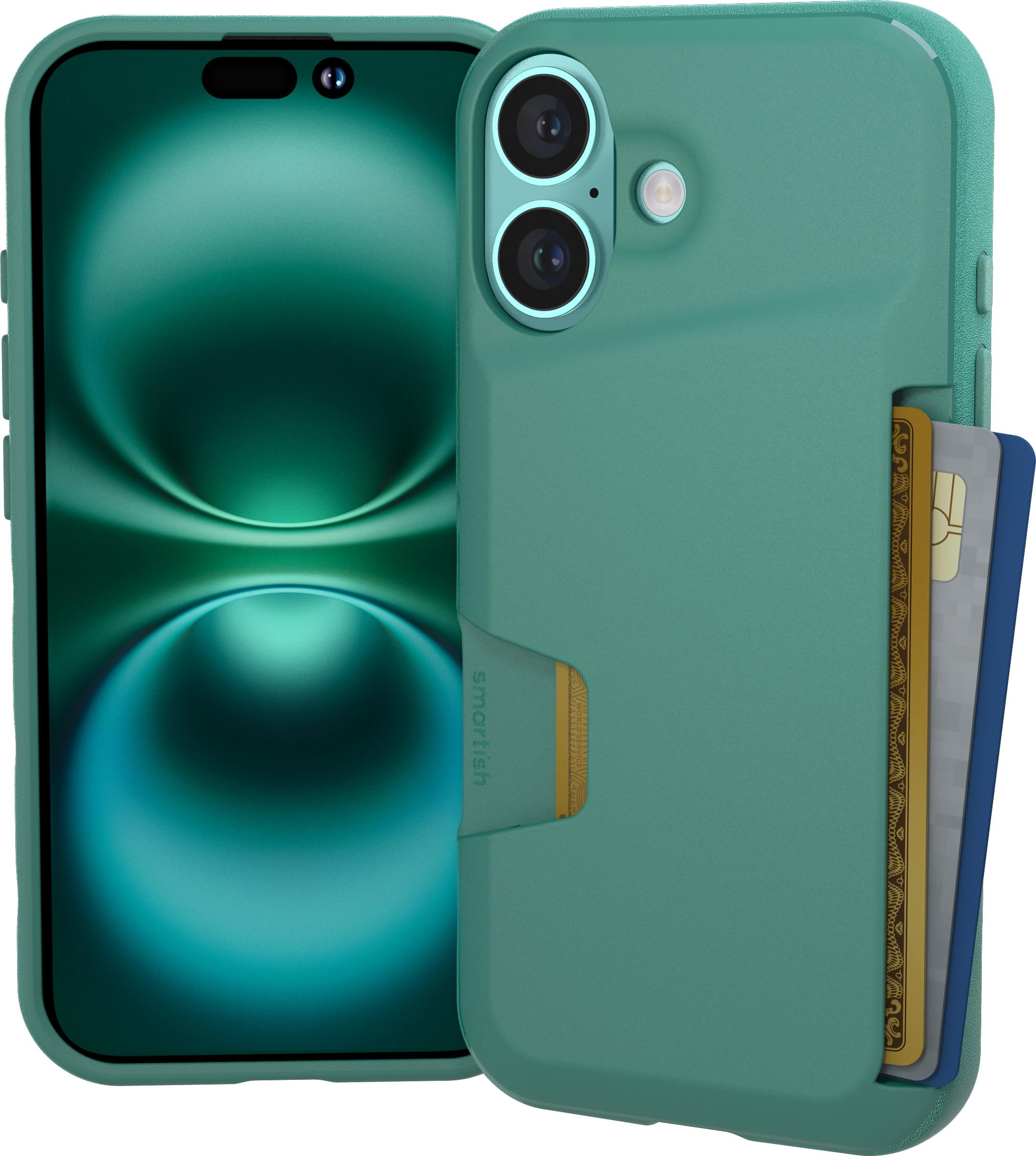 Funda Tipo Cartera Smartish  Wallet Slayer Vol. 1 Para Iphone 16 - Venta Internacional.