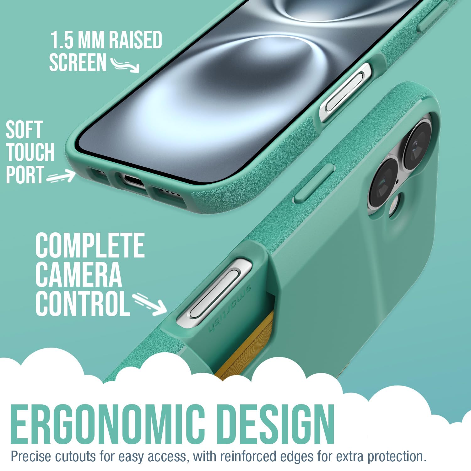 Foto 4 pulgar | Funda Tipo Cartera Smartish  Wallet Slayer Vol. 1 Para Iphone 16 - Venta Internacional.