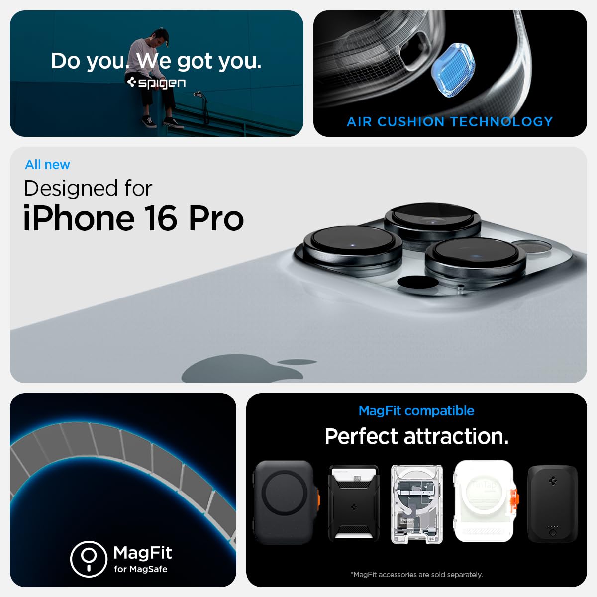 Foto 3 pulgar | Funda Para Teléfono Spigen Ultra Hybrid T Magfit Iphone 16 Pro - Venta Internacional.