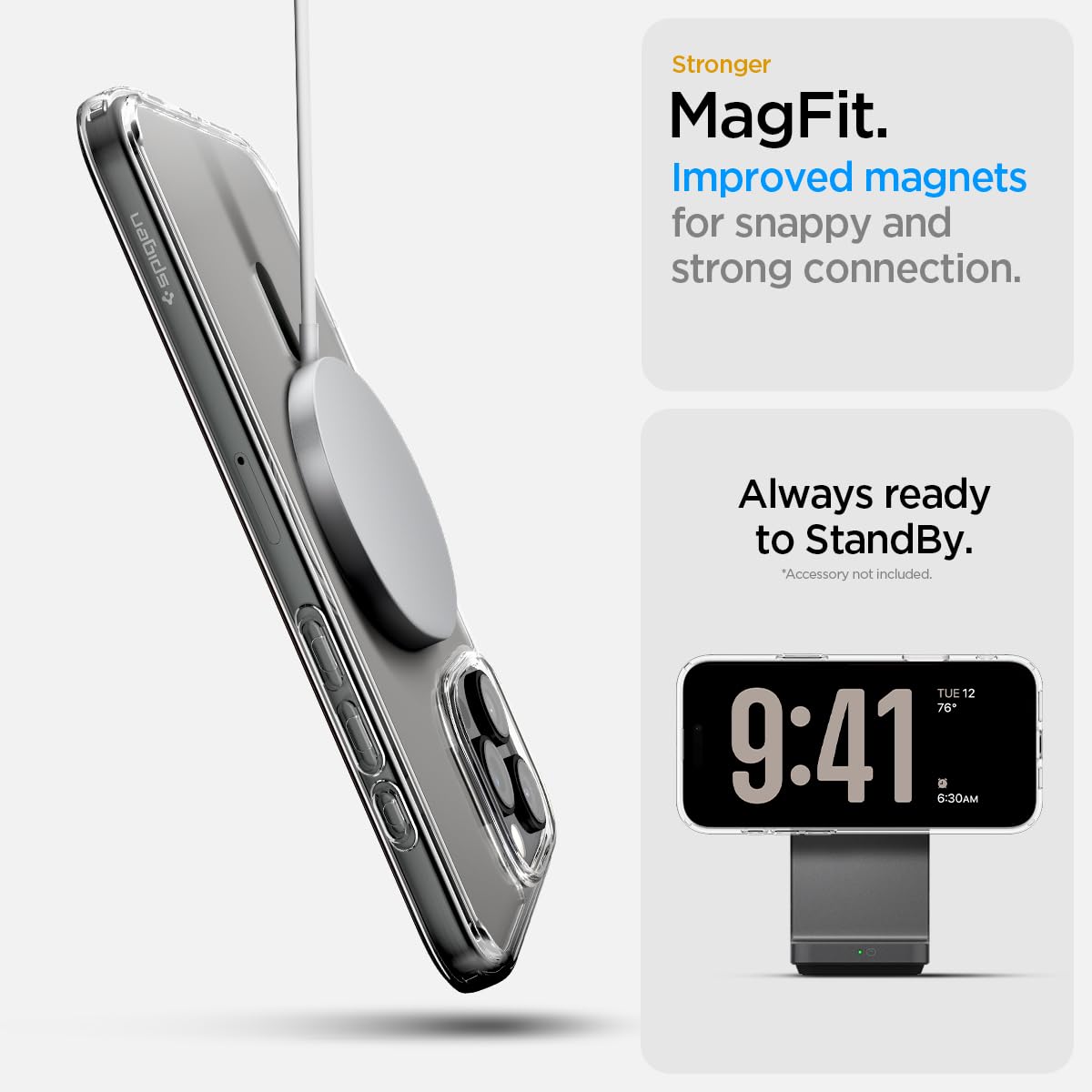 Foto 6 pulgar | Funda Para Teléfono Spigen Ultra Hybrid T Magfit Iphone 16 Pro - Venta Internacional.