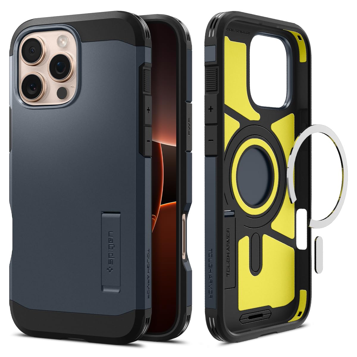 Funda Para Teléfono Spigen Tough Armor (ai) Magfit Iphone 16 Pro - Venta Internacional.