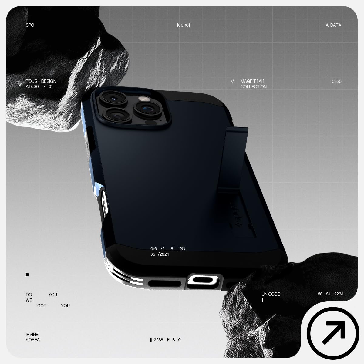 Foto 4 pulgar | Funda Para Teléfono Spigen Tough Armor (ai) Magfit Iphone 16 Pro - Venta Internacional.