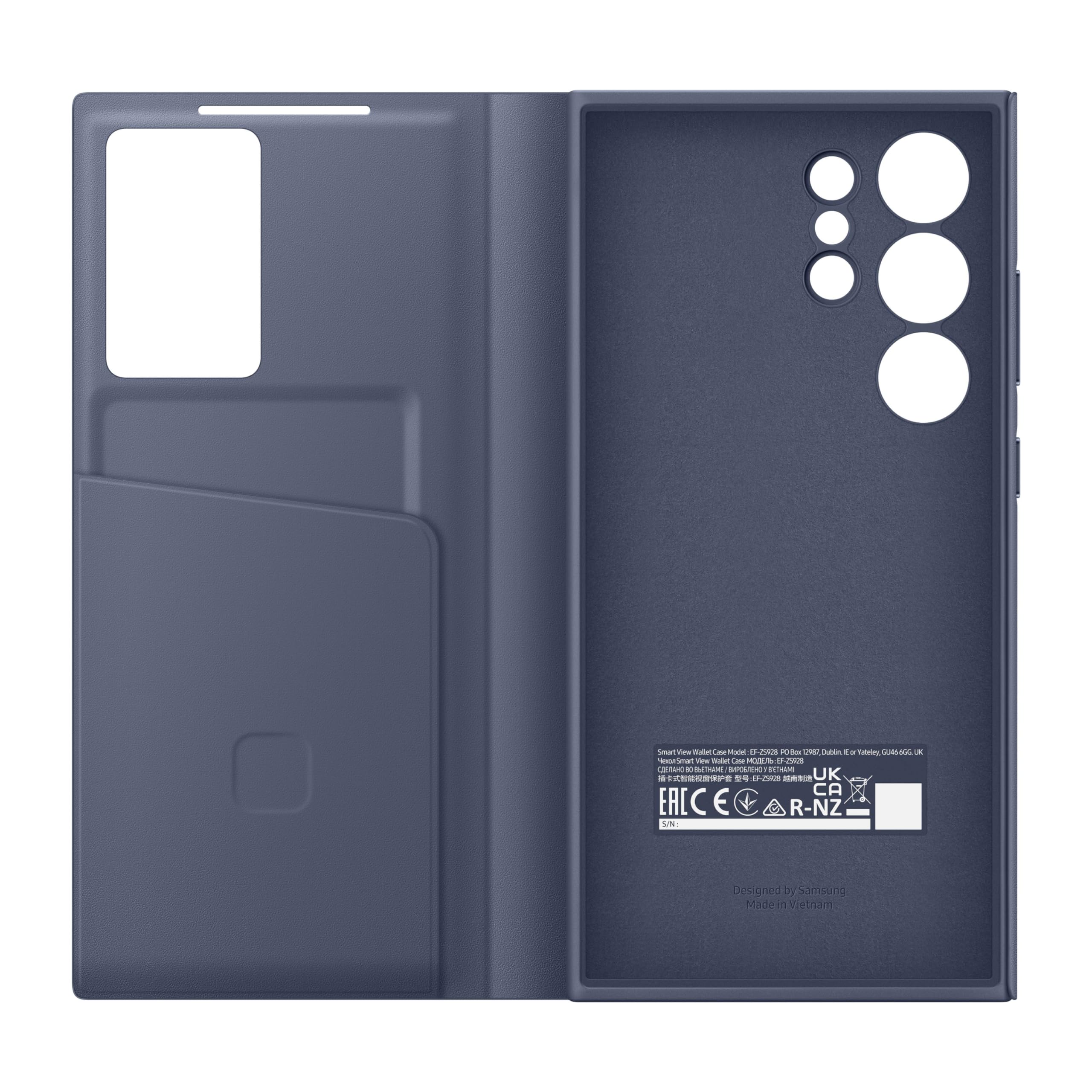 Foto 6 pulgar | Funda Para Teléfono S-view Wallet Samsung Galaxy S24 Ultra Violet - Venta Internacional.