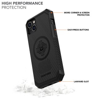 Foto 2 | Funda Magnética Rokform Rugged Series Para Iphone 14 Plus, Color Negro - Venta Internacional.