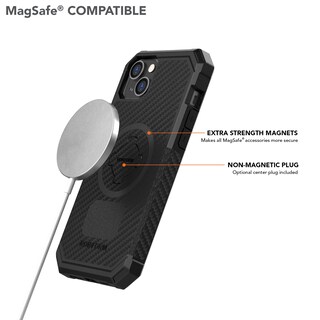 Foto 4 | Funda Magnética Rokform Rugged Series Para Iphone 14 Plus, Color Negro - Venta Internacional.