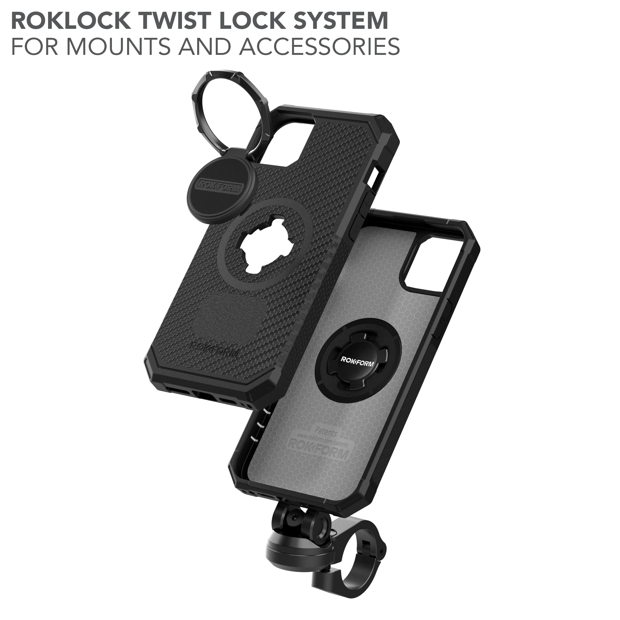 Foto 6 pulgar | Funda Magnética Rokform Rugged Series Para Iphone 14 Plus, Color Negro - Venta Internacional.