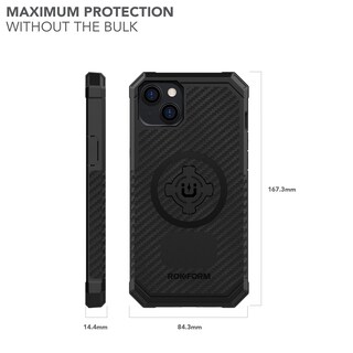 Foto 6 | Funda Magnética Rokform Rugged Series Para Iphone 14 Plus, Color Negro - Venta Internacional.