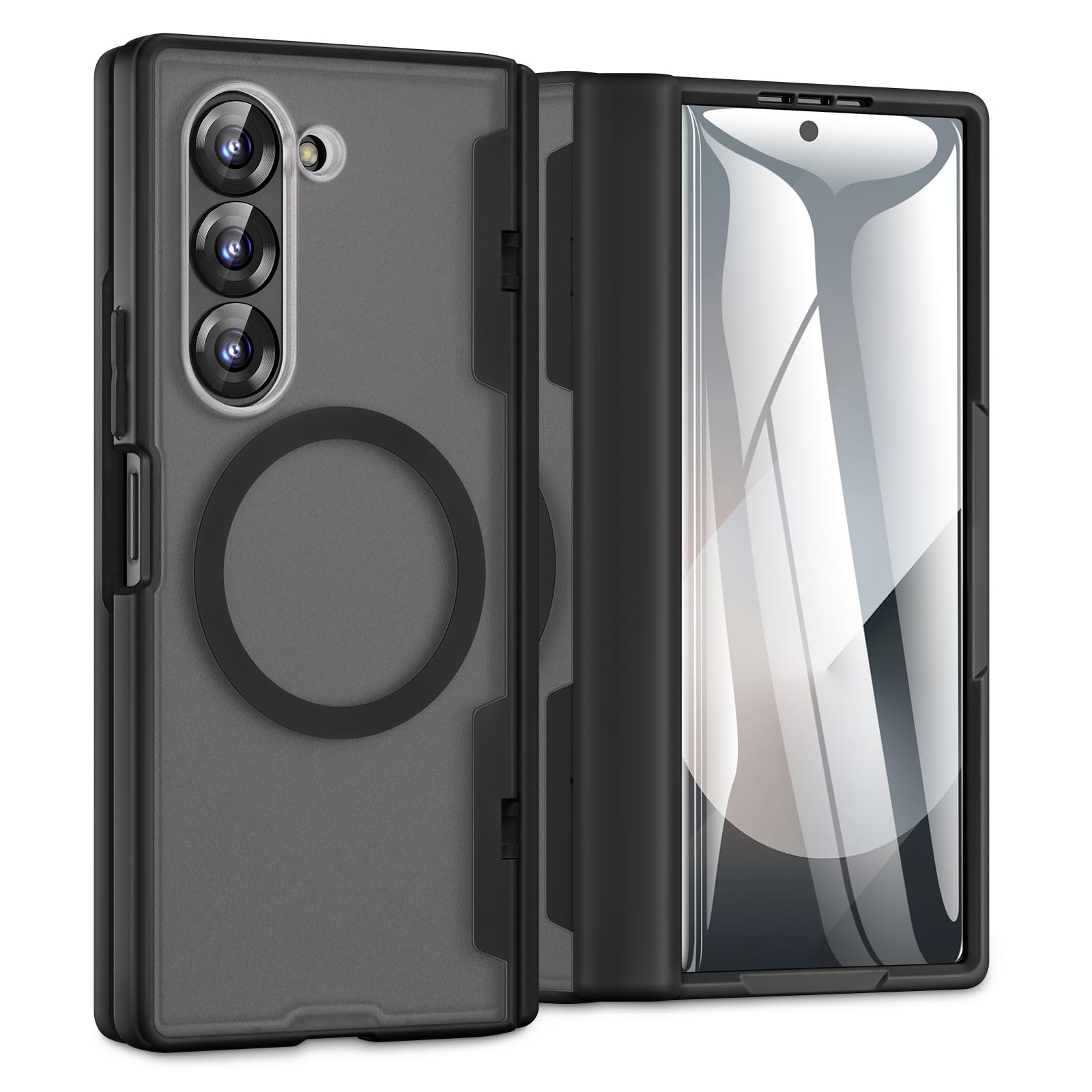 Funda Caka Para Samsung Galaxy Z Fold 5 Con Carga Inalámbrica - Venta Internacional.