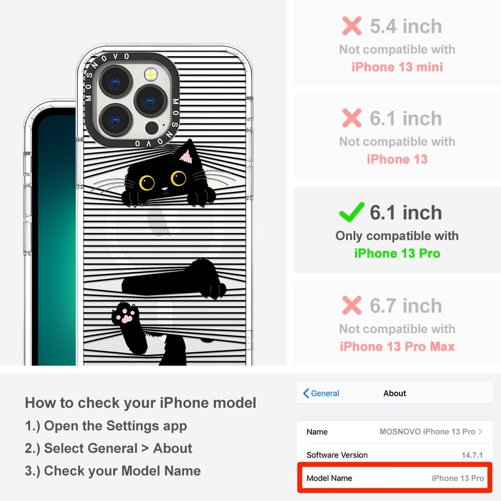 Foto 3 pulgar | Funda De Teléfono Mosnovo Compatible Con Iphone 13 Pro Con Magsafe - Venta Internacional.