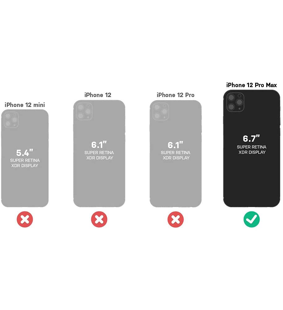Foto 3 pulgar | Funda De Teléfono Otterbox Commuter Series Para Iphone 12 Pro Max - Venta Internacional.