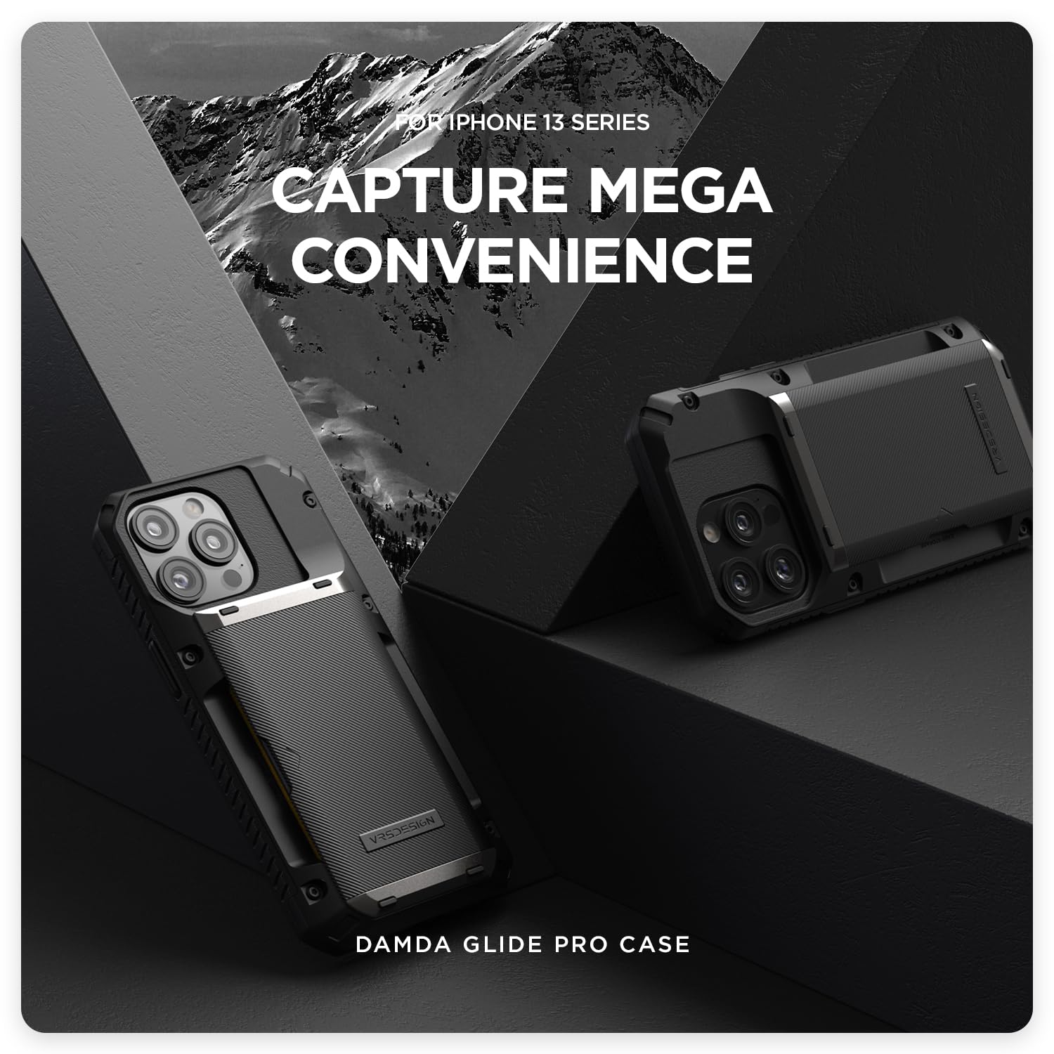 Foto 8 pulgar | Funda De Teléfono Vrs Design Damda Glide Pro Para Iphone 13 Pro Max - Venta Internacional.