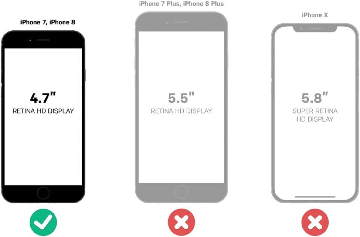 Foto 3 pulgar | Funda Otterbox Commuter Series Para Iphone Se (tercera Y Segunda Generación) Y Iphone 8/7 - Venta Internacional.