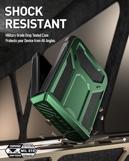 Foto 6 | Funda Poetic Spartan Para Motorola Moto Razr 2024 Con Soporte - Venta Internacional.