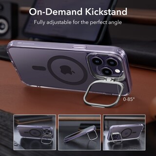 Foto 3 | Funda De Teléfono Esr Para Iphone 14 Pro Max Con Magsafe Clear Purple - Venta Internacional.
