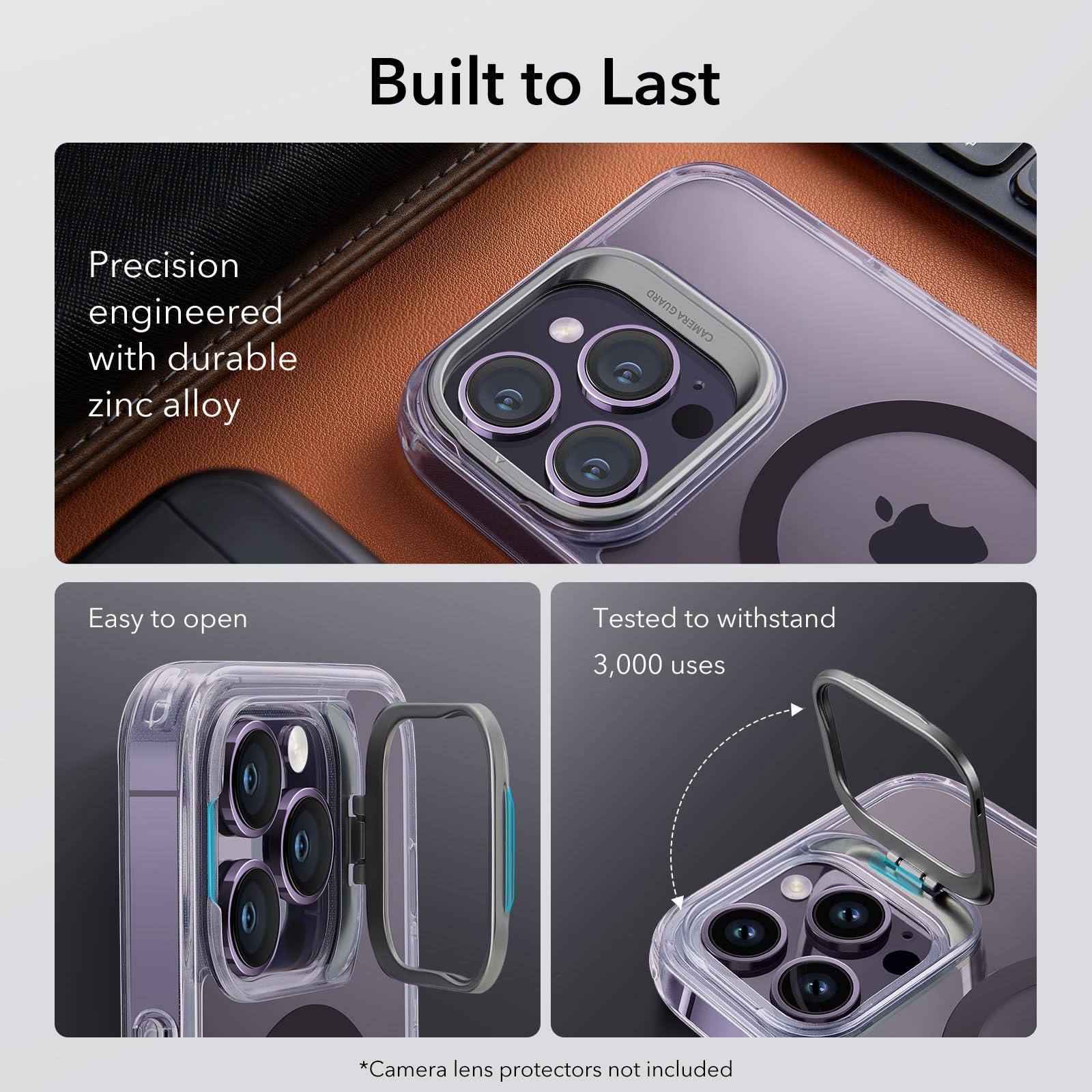 Foto 6 pulgar | Funda De Teléfono Esr Para Iphone 14 Pro Max Con Magsafe Clear Purple - Venta Internacional.