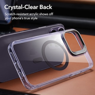 Foto 7 | Funda De Teléfono Esr Para Iphone 14 Pro Max Con Magsafe Clear Purple - Venta Internacional.