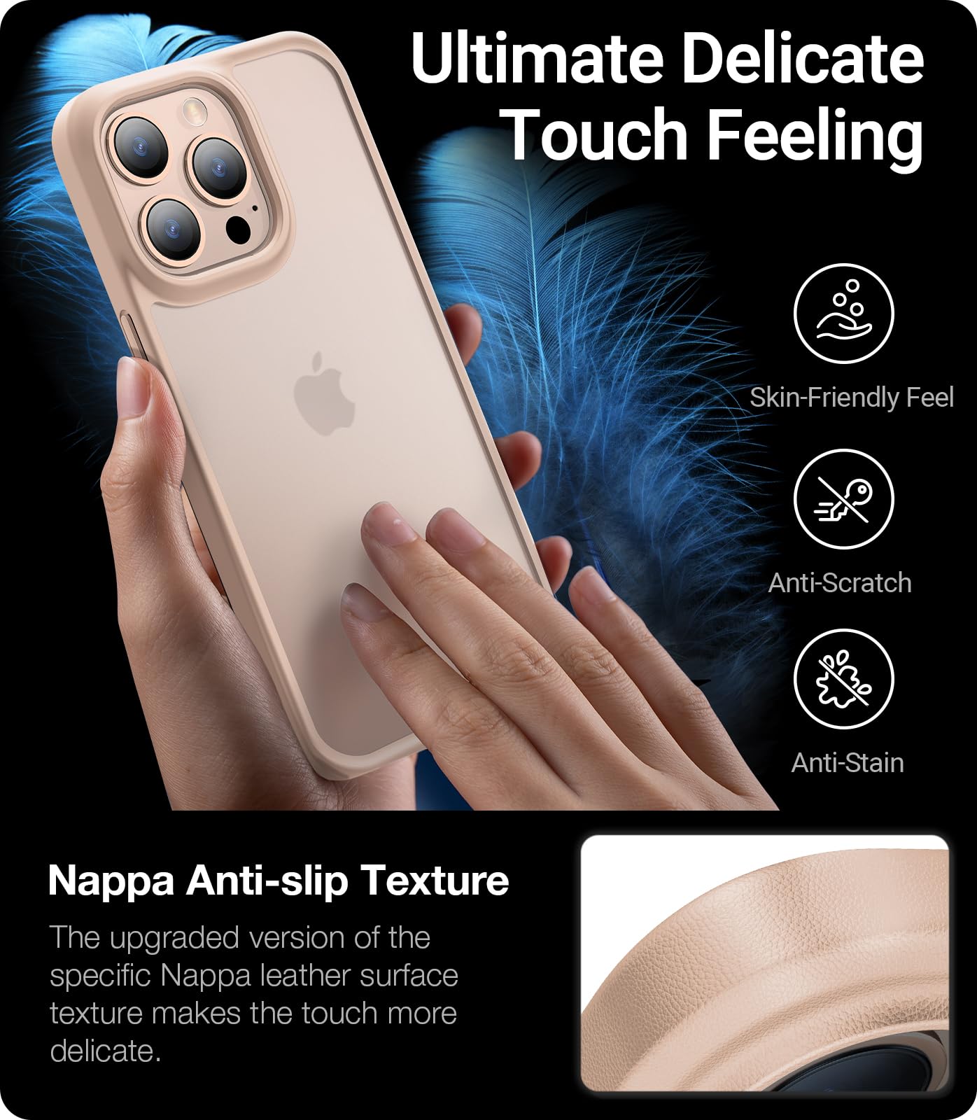 Foto 6 pulgar | Funda De Teléfono Torras Guardian A Prueba De Golpes Para Iphone 16 Pro - Venta Internacional.