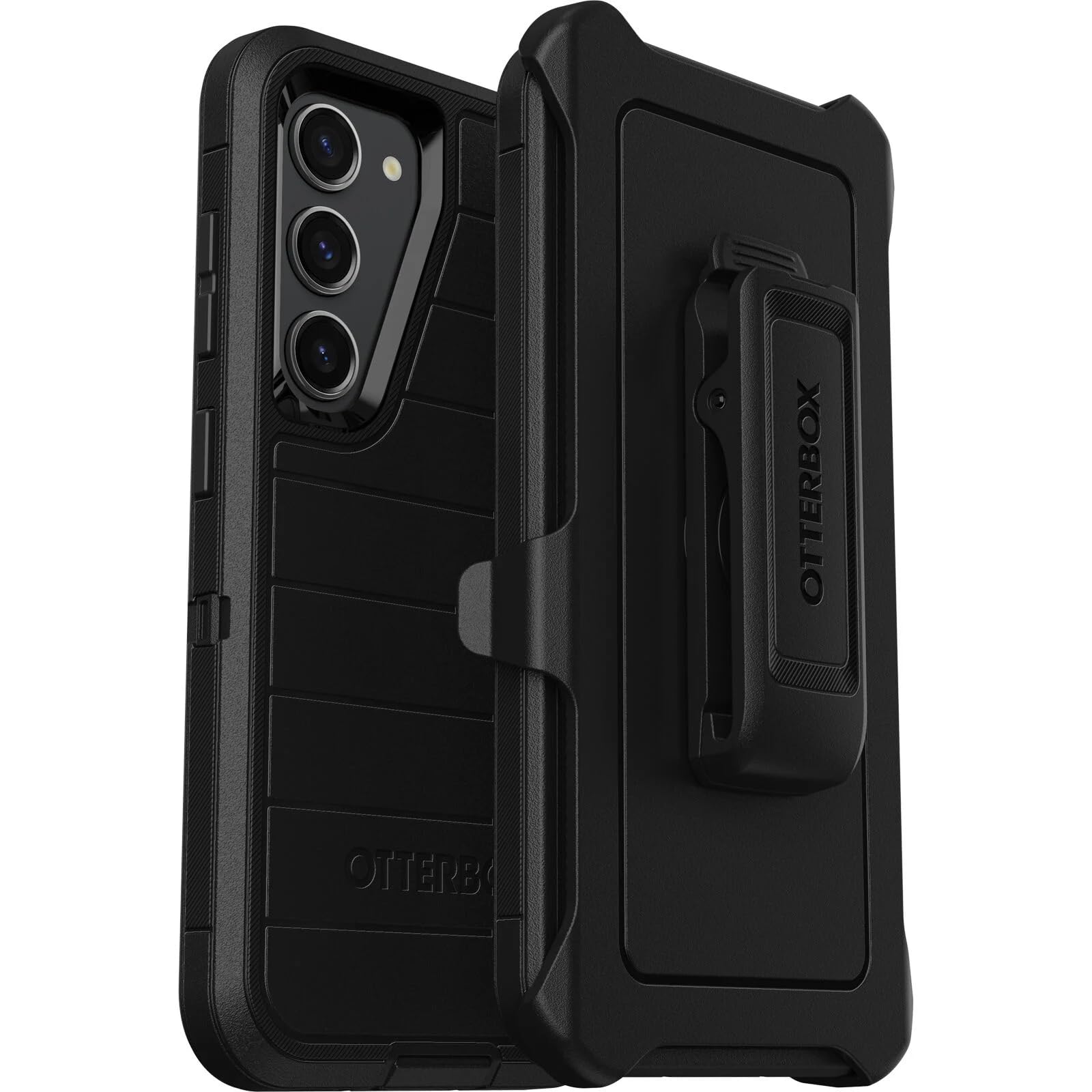 Funda Otterbox Defender Series Para Samsung Galaxy S23, Color Negro - Venta Internacional.