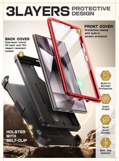 Foto 5 | Funda Para Teléfono Supcase Unicorn Beetle Pro Samsung S24 Ultra - Venta Internacional.
