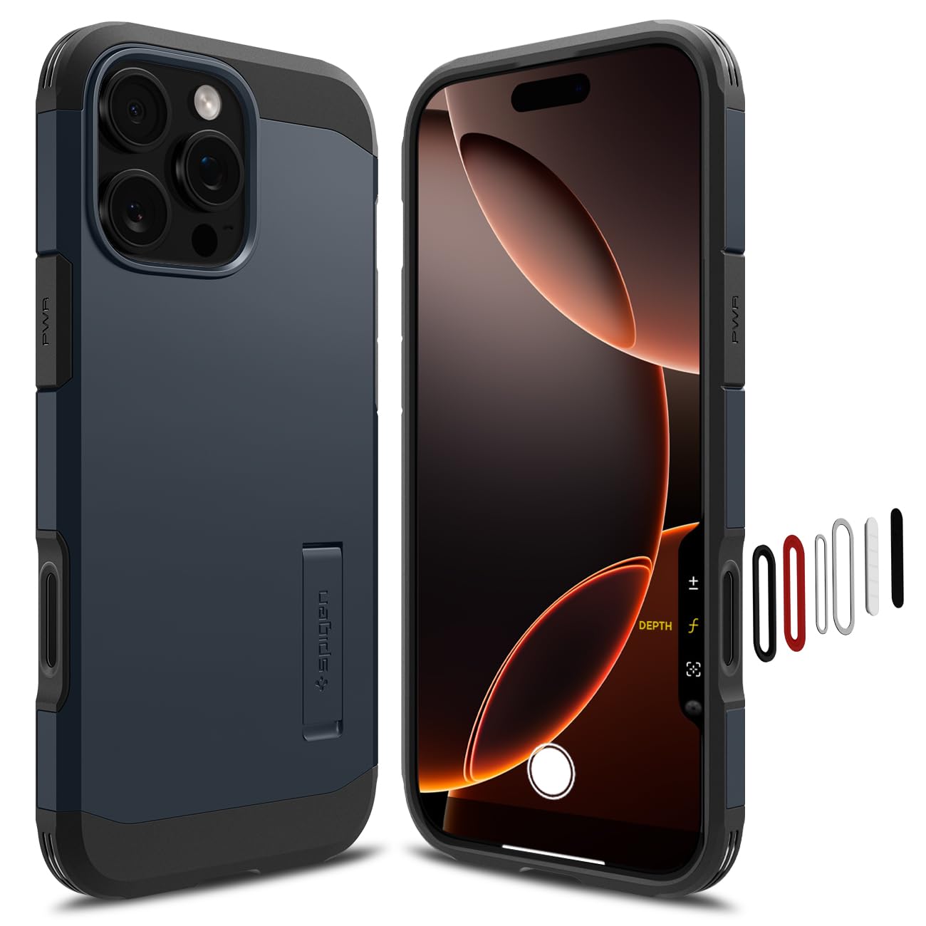 Funda Para Iphone 16 Pro Max Spigen Tough Armor T Magfit Metal Slate - Venta Internacional.