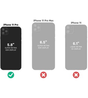Foto 2 | Funda De Teléfono Otterbox Commuter Series Para Iphone 11 Pro - Negra - Venta Internacional.