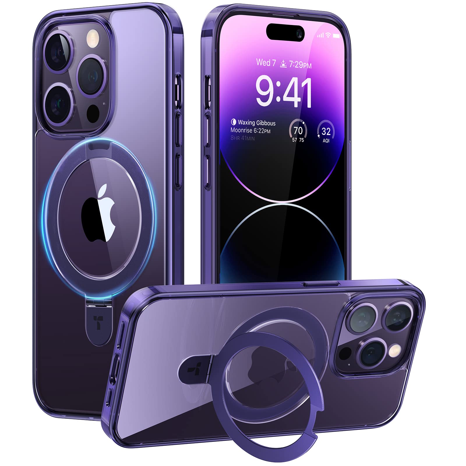 Foto 2 pulgar | Funda De Teléfono Torras Magnetic Ostand Para Iphone 14 Pro Max - Venta Internacional.
