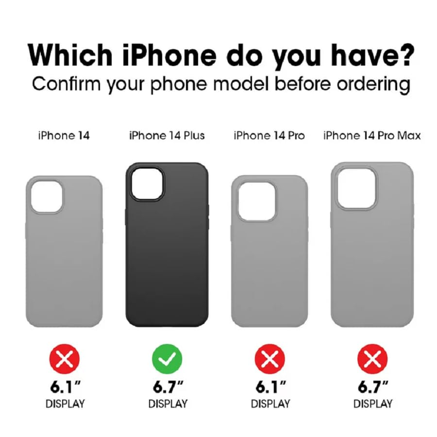 Foto 3 pulgar | Funda Otterbox Defender Series Para Iphone 14 Plus Sin Pantalla - Venta Internacional.