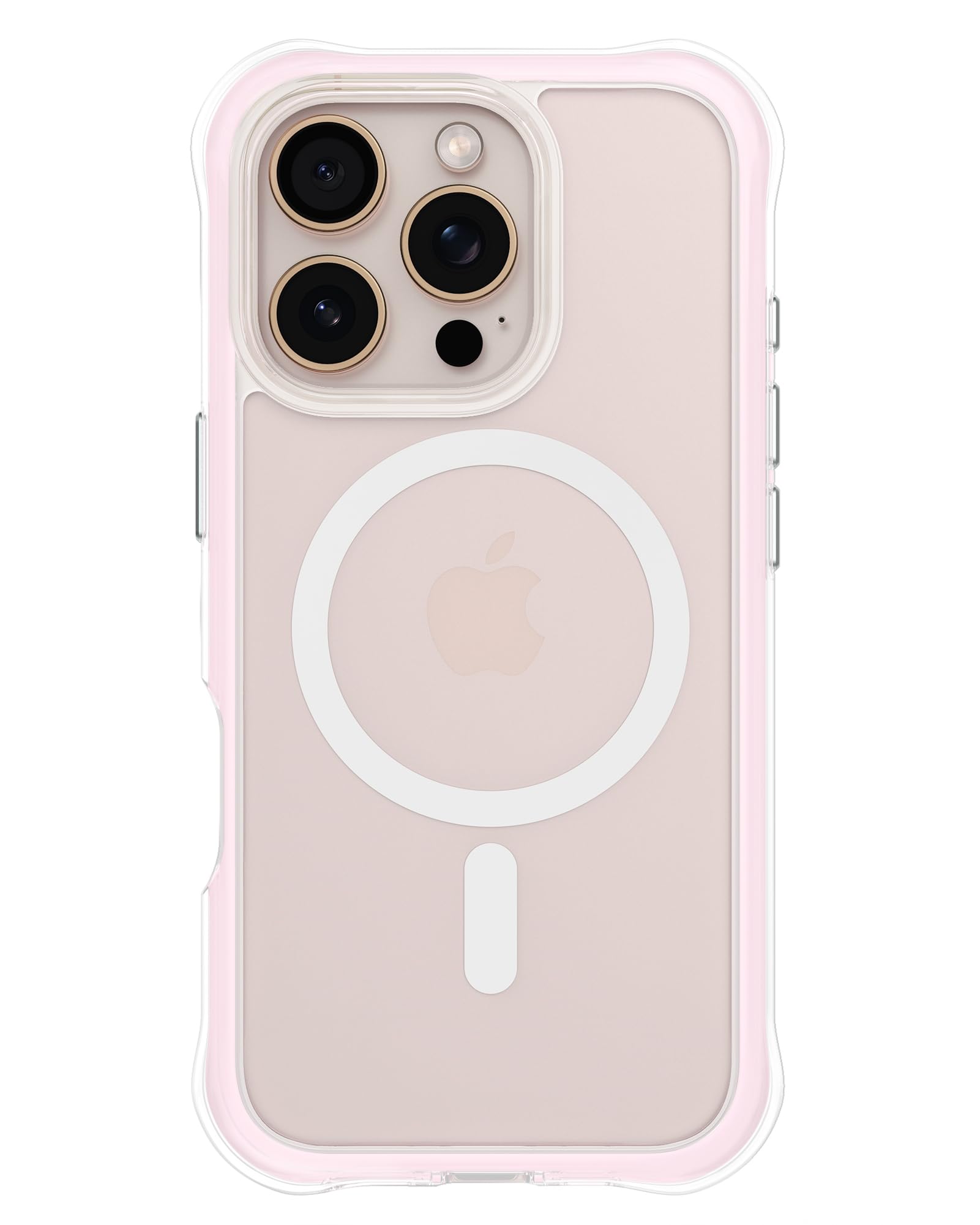 Funda Ornarto Air Para Iphone 16 Pro Clear Con Magsafe Pink - Venta Internacional.