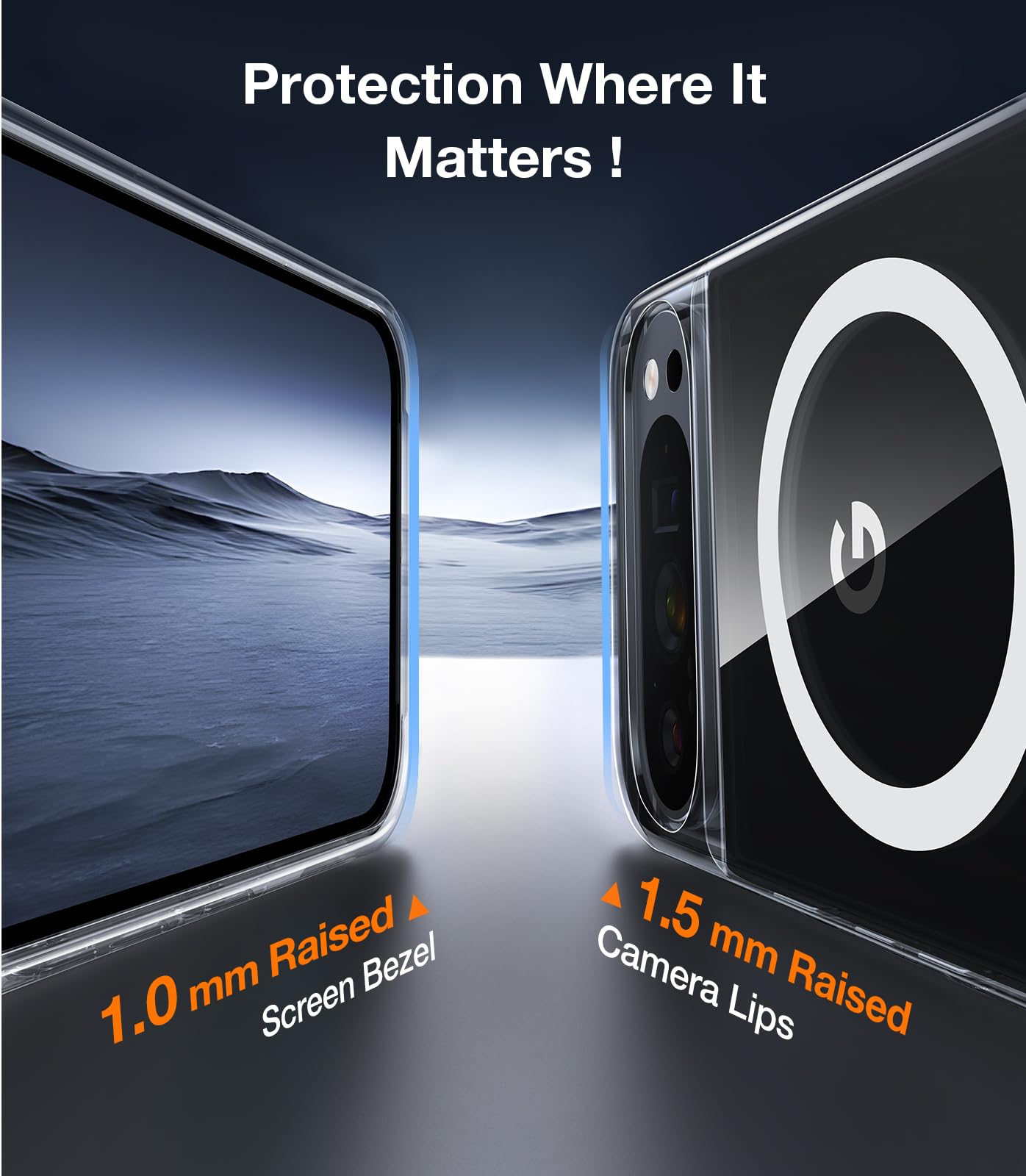 Foto 6 pulgar | Funda Magnética Torras Con Soporte Para Google Pixel 9 Pro Xl - Venta Internacional.