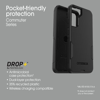 Foto 4 | Funda Otterbox Commuter Series Para Galaxy S22+ - Negro - Venta Internacional.
