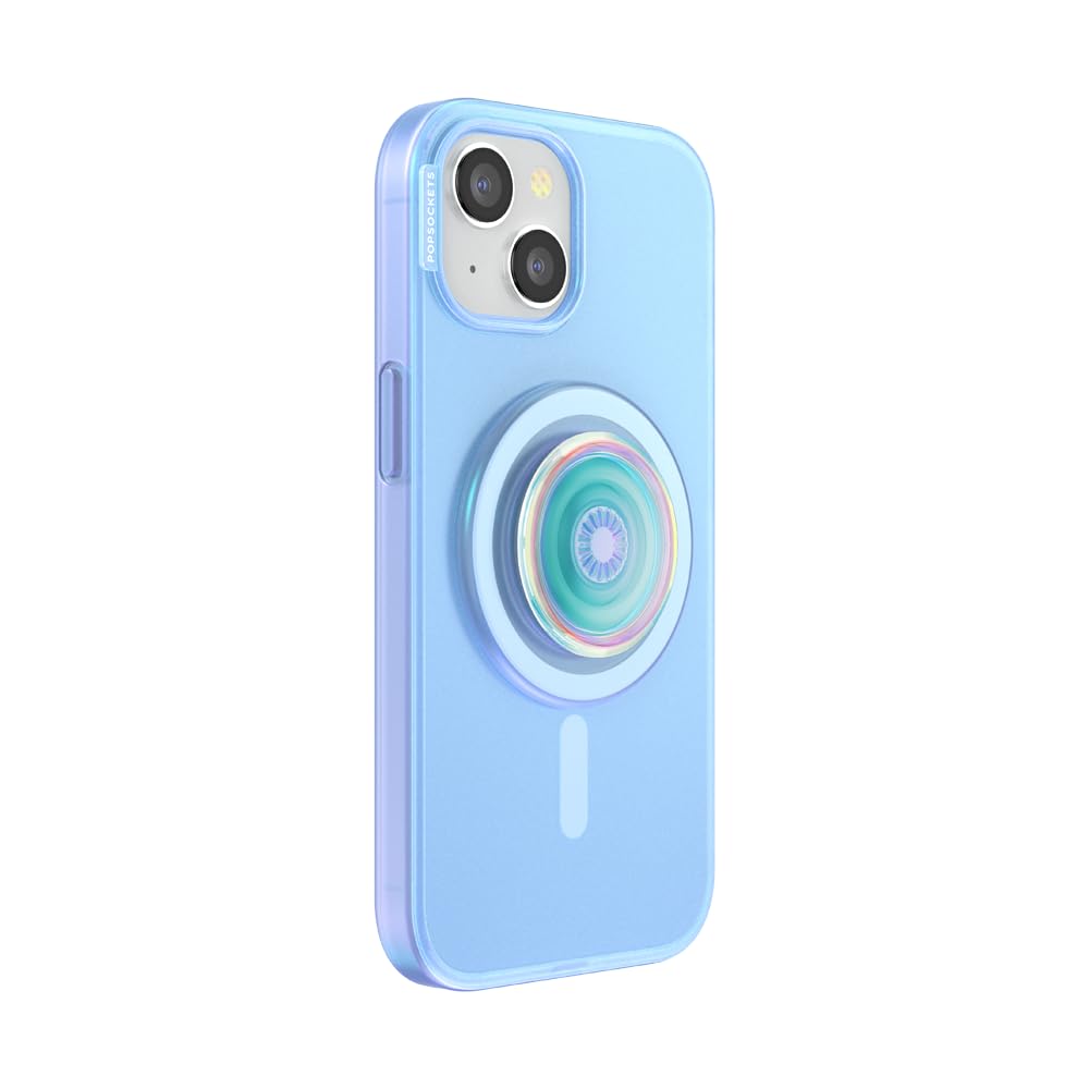 Foto 4 pulgar | Funda Popsockets Para Iphone 15 Con Empuñadura Redonda, Color Azul - Venta Internacional.